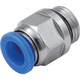 Conex�o r�pida reta, 8 mm, rosca 1/8