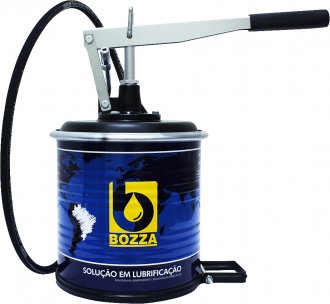 Bomba manual para graxa, com reservat�rio para 7 kg, 8522-G4, BOZZA