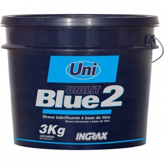Graxa unilit blue-2, 3 kg, base de l�tio, 16320 UNI INGRAX
