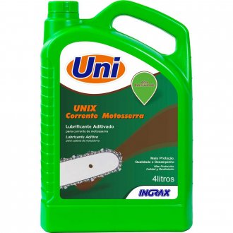 �leo para corrente de motosserra Unix, 4 litros, UNI INGRAX
