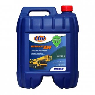 �leo para sistemas hidr�ulicos AW 68, 20 litros, INGRAX