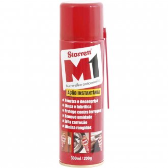 Lubrificante em spray, 300 ml/200 g, M1, STARRETT