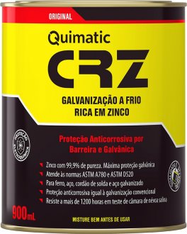 Composto para galvaniza��o a frio, CRZ, 900 ml, QUIMATIC