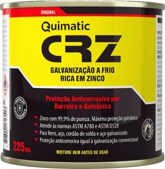 Composto para galvaniza��o a frio, CRZ, 225 ml, QUIMATIC