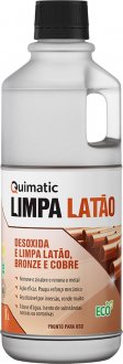 Limpa lat�o, 1 litro, desoxida e limpa superf�cies de cobre, lat�o e bronze, CF2 QUIMATIC
