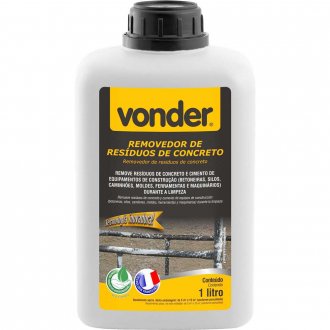 Removedor de res�duos de concreto, 1 litro, VONDER