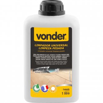 Limpador universal limpeza pesada, 1 litro, VONDER