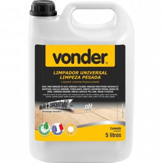 Limpador universal limpeza pesada, 5 litros, VONDER