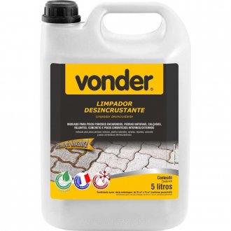 Limpador desincrustante, 5 litros, VONDER