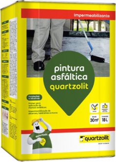 Pintura asf�ltica impermeabilizante, 30934.20.34.056, QUARTZOLIT