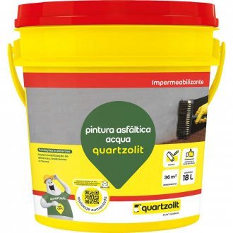 Pintura asf�ltica impermeabilizante, Acqua, 33583.02.34.056, QUARTZOLIT