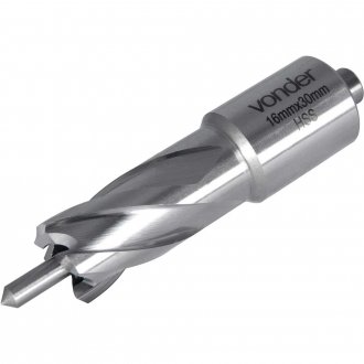 Broca anular, encaixe Weldon, 16 mm x 30 mm VONDER