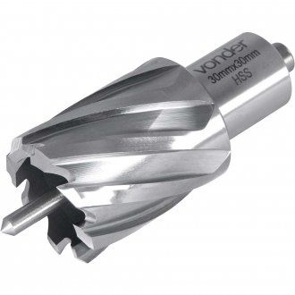 Broca anular, encaixe Weldon, 30 mm x 30 mm VONDER