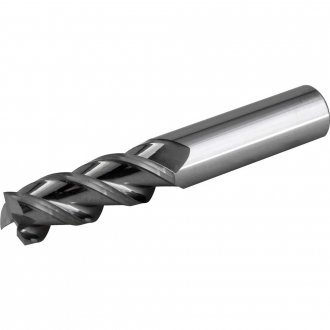 Fresa topo 12,0 mm, em metal duro, 3 cortes, polida, VONDER