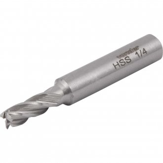 Fresa de topo, em a�o r�pido, 1/4