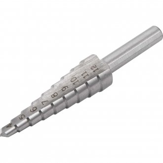 Broca de a�o r�pido, escalonada, 4 mm a 12 mm, VONDER