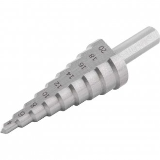 Broca de a�o r�pido, escalonada, 4 mm a 20 mm, VONDER