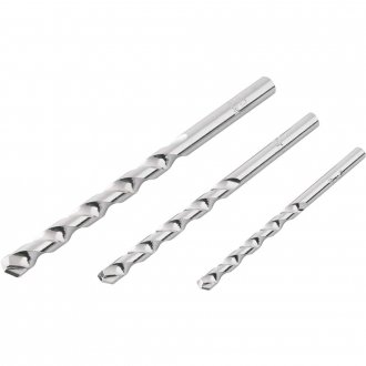 Jogo de brocas para concreto, com ponta de metal duro, 5 mm a 8 mm, com 3 pe�as, VONDER