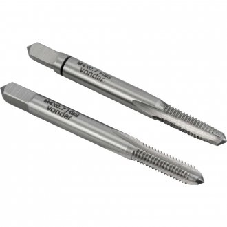 Macho manual de a�o r�pido, M4 x 0,70 mm, rosca MA, jogo com 2 pe�as, VONDER