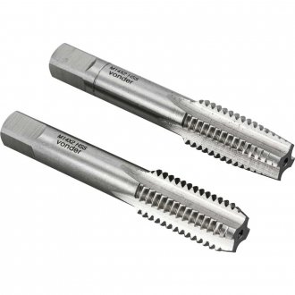 Macho manual de a�o r�pido, M14 x 2,00 mm, rosca MA, jogo com 2 pe�as, VONDER