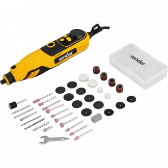Microrret�fica com acess�rios, 130 W, 127 V~, MRV 042 VONDER