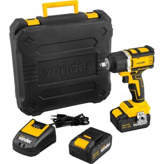 Chave de impacto, bateria 18V, encaixe de 1/2