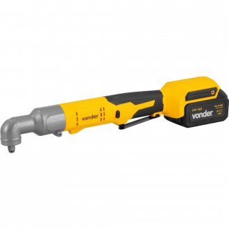 Chave de impacto angular, bateria 18 V, encaixe de 3/8