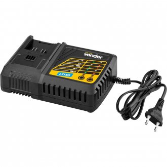 Carregador de bateria 18 V, linha intercambi�vel, carregamento r�pido, ICBV 1806, VONDER