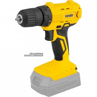 Parafusadeira furadeira, bateria intercambi�vel de 18 V, sem bateria e sem carregador, IPFV 1851, VONDER