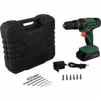 Parafusadeira/furadeira de impacto a bateria, 12 V, fonte bivolt autom�tica, PFD 012I DWT