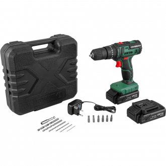 Parafusadeira/furadeira de impacto a bateria, 20 V, carregador bivolt autom�tico, PFD 020I DWT
