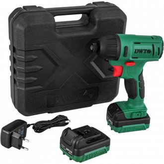 Parafusadeira a bateria de impacto, 12 V, fonte bivolt autom�tico, PBD 012I DWT