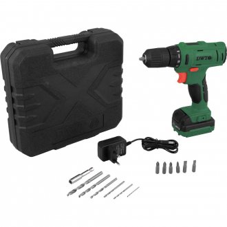 Parafusadeira/furadeira a bateria, 12 V, fonte bivolt autom�tica, PFD 120 DWT
