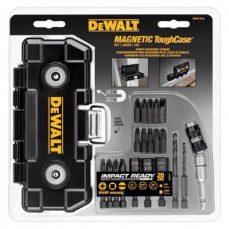 Jogo de bits/ponteiras, com 20 pe�as, DEWALT
