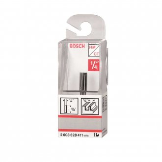 Fresa com dentes de metal duro, paralela, 1/4