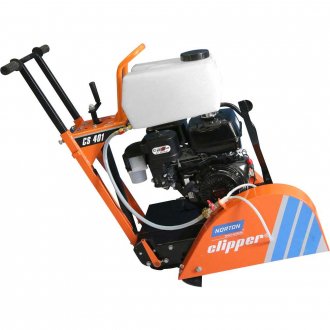 M�quina a gasolina para cortar asfalto, concreto e piso, 14 hp, motor Kohler 4 tempos CS 401 CLIPPER