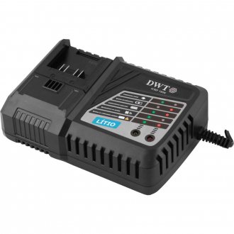 Carregador de bateria 18 V, linha intercambi�vel, carregamento r�pido, ICBD 1806, DWT