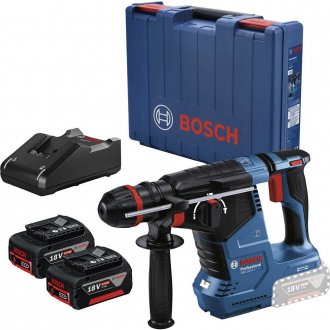 Martelete perfurador/rompedor a bateria, SDS Plus, 18 V, GBH 187-LI, 06119211E0 BOSCH