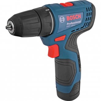 Parafusadeira/furadeira a bateria, 12 V 2,0 ah, carregador bivolt autom�tico, GSR 120-LI, BOSCH