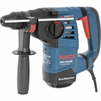 Martelete perfurador/rompedor SDS PLUS, 800 W, 220 V~, GBH 3-28 DRE, com maleta, 061123A0E0 BOSCH