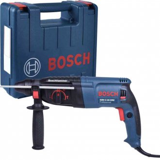Martelete perfurador/rompedor SDS PLUS, 800 W, 220 V~, GBH 2-26 DRE, com maleta, 06112537E0 BOSCH