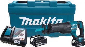 Serra sabre bateria 18 V, carregador bivolt, DJR187RFE, MAKITA