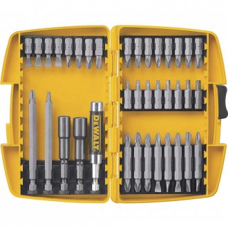 Jogo de bits/ponteiras, com 37 pe�as, DEWALT