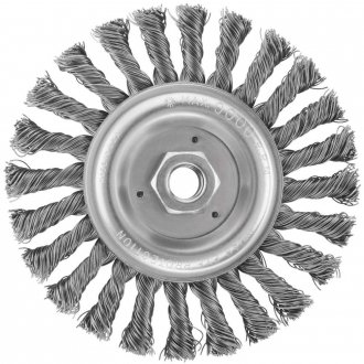 Escova circular de a�o tran�ado, 100 mm, M14, 20.000 rpm, DW4930M, DEWALT