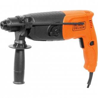 Martelete perfurador SDS PLUS, 620 W, 127 V~, KD 620K-BR, com maleta BLACK+DECKER