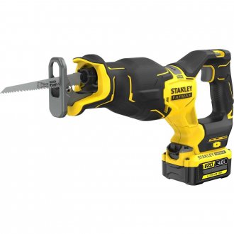 Serra sabre a bateria, 20 V MAX, com bateria, carregador e maleta, SBR311M1T-BR STANLEY