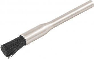 Escova tipo pincel com haste para microrret�fica, 4 mm, em nylon, VONDER