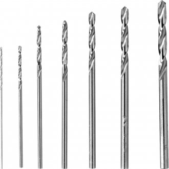 Jogo de brocas para microrret�fica, 7 pe�as, 628, DREMEL