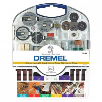Jogo de acess�rios p/microrret�fica,c/160 pc 26150710AK DREMEL
