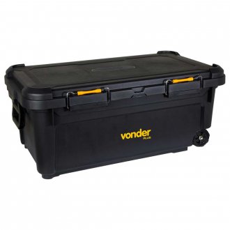 Caixa pl�stica para ferramentas, tipo ba�, 150 litros, CBV 150 VONDER PLUS